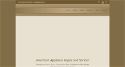 Desktop Screenshot of desertech.net